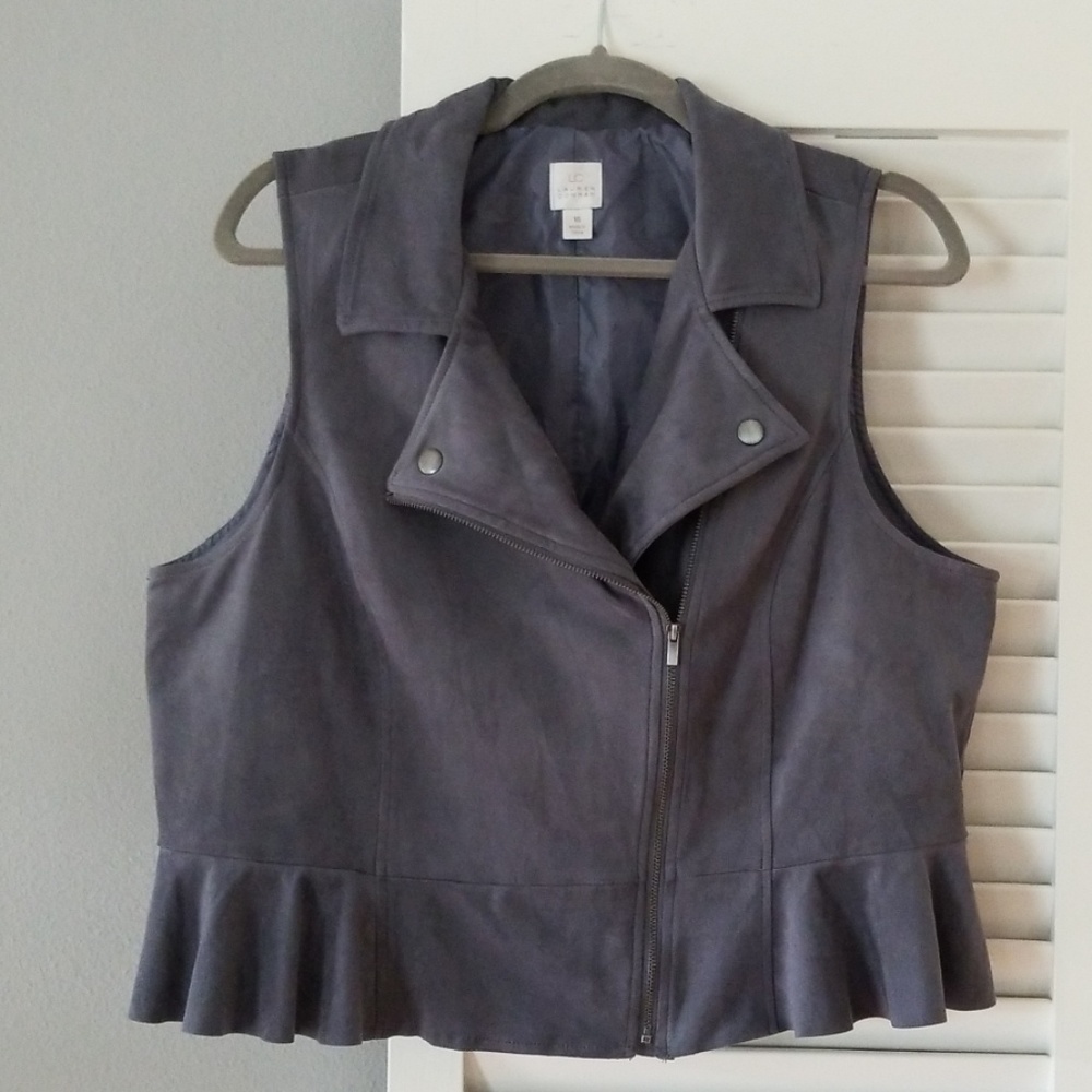 Suede Vest